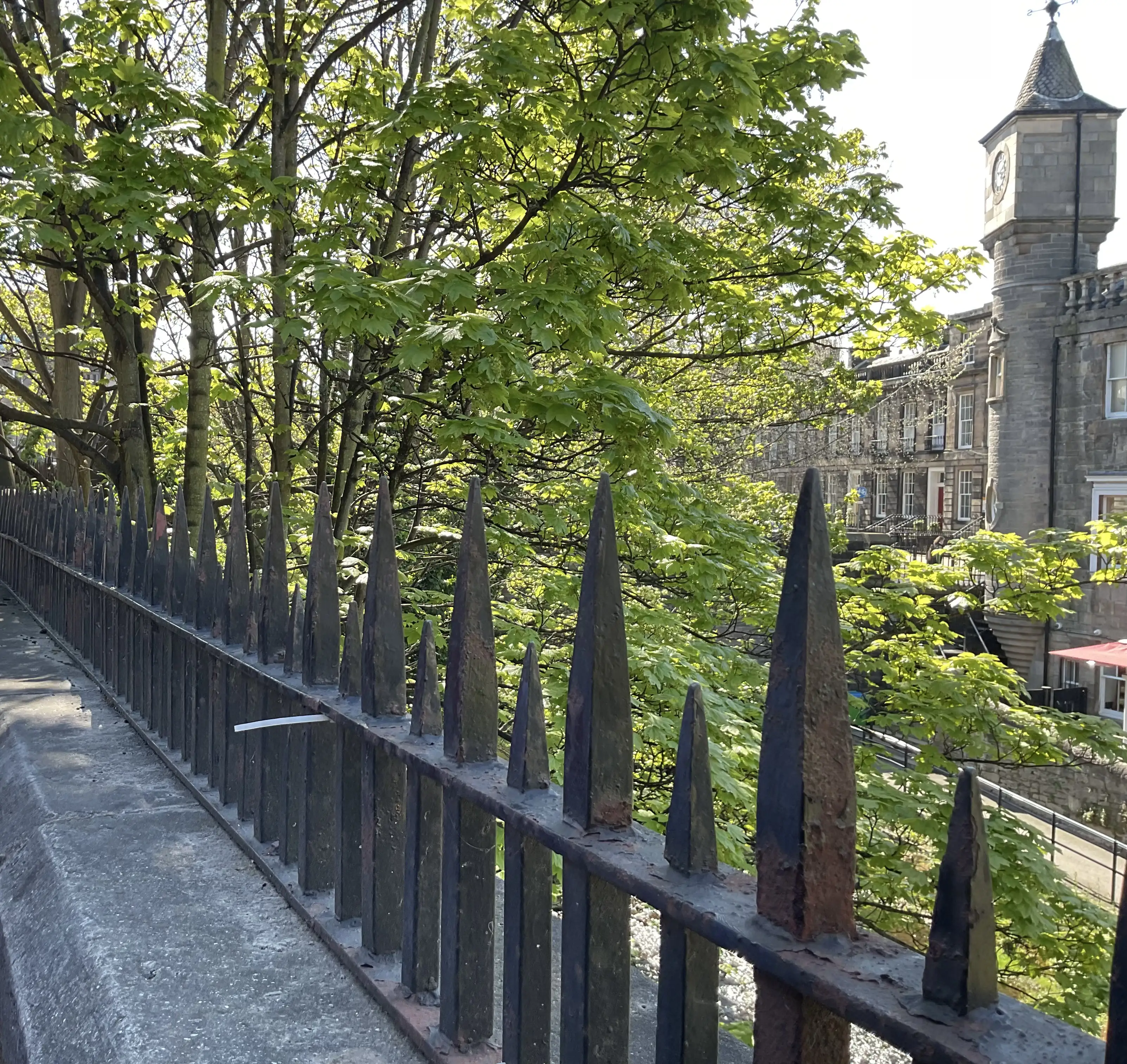 Walking around Stockbridge 